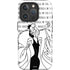 Disney Villains Cruella de Vil Black and White iPhone 16 Pro Magsafe Impact Case